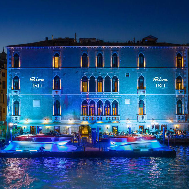 Riva отпраздновала в Венеции 180 лет марки и 60 лет модели Aquarama